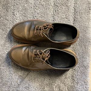 dr.martens metallic Oxford shoes